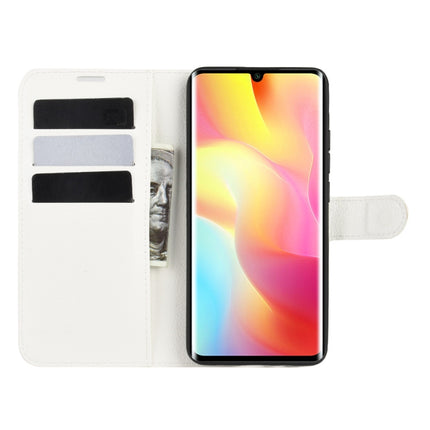For Xiaomi Mi Note 10 Lite Litchi Texture Horizontal Flip Protective Case with Holder & Card Slots & Wallet, For Xiaomi Mi Note 10 Lite
