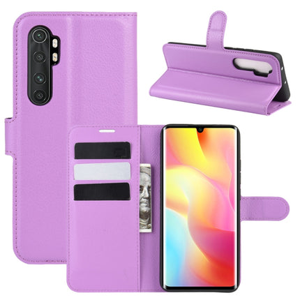For Xiaomi Mi Note 10 Lite Litchi Texture Horizontal Flip Protective Case with Holder & Card Slots & Wallet, For Xiaomi Mi Note 10 Lite