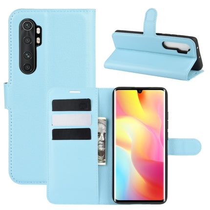 For Xiaomi Mi Note 10 Lite Litchi Texture Horizontal Flip Protective Case with Holder & Card Slots & Wallet, For Xiaomi Mi Note 10 Lite