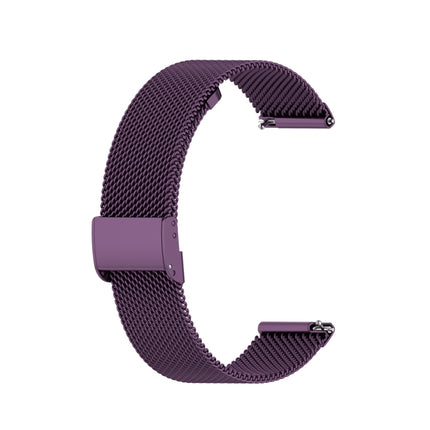 For Huawei GT/GT2 46mm/ Galaxy Watch 46mm/ Fossil Fossil Gen 5 Carlyle 46mm Stainless Steel Mesh Watch Wrist Strap 22MM, Black, Gold, Colourful, Rose Gold, Dark Blue, Silver, Purple