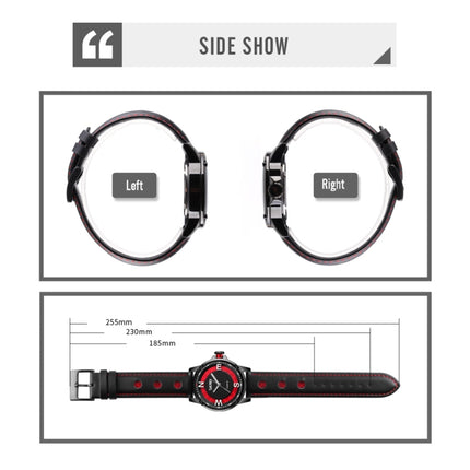 SKMEI 9211 Fashion Sports Stereo Dial Luminous Pointer Creative Watch Business Trend Men Quartz Watch