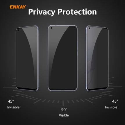 ENKAY Hat-Prince 0.26mm 9H 6D Privacy Anti-spy Full Screen Tempered Glass Film, For Huawei Honor 30, For Huawei NOVA 7, For Xiaomi Redmi Note 8 Pro, For Redmi Note 9S / Note 9 Pro, For Samsung Galaxy A71, For Samsung Galaxy A51, For HUAWEI P40