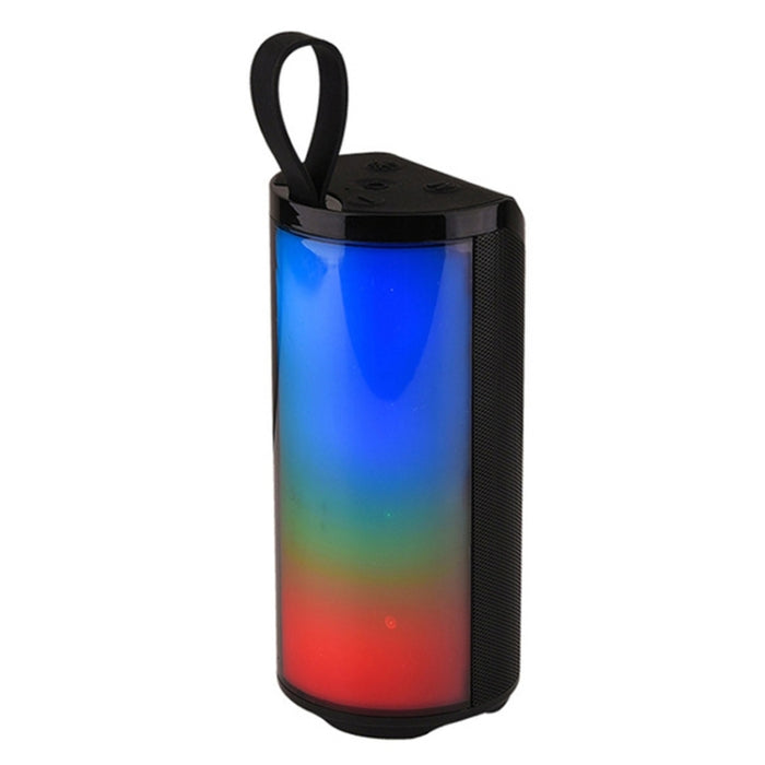 T&amp;G TG169 LED Tragbarer Bluetooth-Lautsprecher Wasserdichter Subwoofer für den Außenbereich 3D-Stereo-Mini-Drahtloslautsprecher Unterstützt AUX FM TF-Karte
