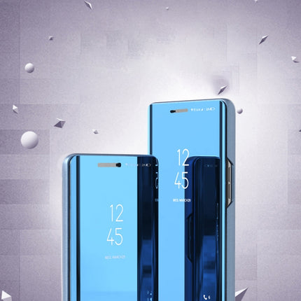 For Samsung Galaxy M31 / M21 / M30S Plated Mirror Horizontal Flip Leather Case with Holder, For Samsung Galaxy M31, For Galaxy M31