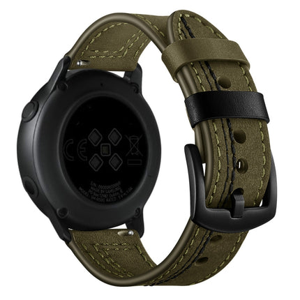 22mm For Huawei Watch GT2e / GT2 46mm Zigzag Leather Stap