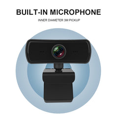 C3 400W Pixels 2K Resolution Auto Focus HD 1080P Webcam 360 Rotation For Live Broadcast Video Conference Work WebCamera With Mic USB Driver-free, C3