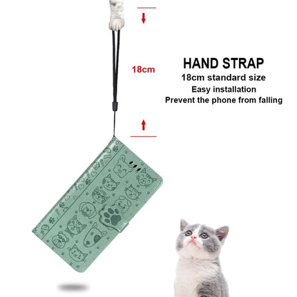 Lovely Cat and Dog Embossing Pattern Horizontal Flip Leather Case , with Holder & Card Slots & Wallet & Cartoon Clasp & Lanyard, For Huawei P Smart 2020, For Xiaomi Mi 10 Lite 5G, For Xiaomi Redmi 10X & Note 9