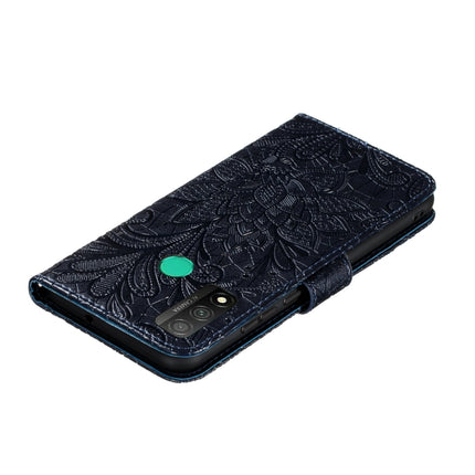 Lace Flower Embossing Pattern Horizontal Flip Leather Case , with Holder & Card Slots & Wallet & Photo Frame & Lanyard, For Huawei P Smart 2020, For Huawei Y5P / Honor 9S, For Huawei Y6P, For Huawei Y7P / P40 Lite
