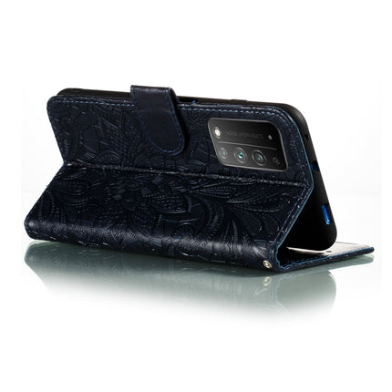 Lace Flower Embossing Pattern Horizontal Flip Leather Case , with Holder & Card Slots & Wallet & Photo Frame & Lanyard, For Huawei Honor X10, For Samsung Galaxy A21s, For Samsung Galaxy A31, For Sony Xperia L4