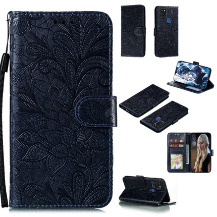 Lace Flower Embossing Pattern Horizontal Flip Leather Case , with Holder & Card Slots & Wallet & Photo Frame & Lanyard, For Huawei Honor X10, For Samsung Galaxy A21s, For Samsung Galaxy A31, For Sony Xperia L4