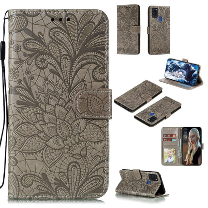 Lace Flower Embossing Pattern Horizontal Flip Leather Case , with Holder & Card Slots & Wallet & Photo Frame & Lanyard, For Huawei Honor X10, For Samsung Galaxy A21s, For Samsung Galaxy A31, For Sony Xperia L4