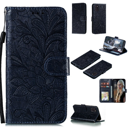 Lace Flower Embossing Pattern Horizontal Flip Leather Case , with Holder & Card Slots & Wallet & Photo Frame & Lanyard, For Huawei Honor X10, For Samsung Galaxy A21s, For Samsung Galaxy A31, For Sony Xperia L4