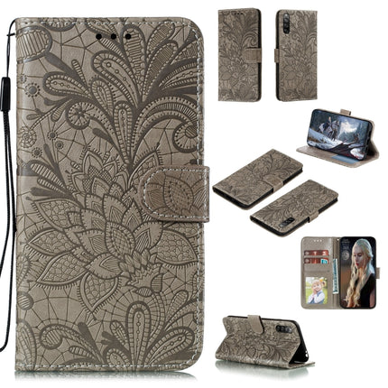 Lace Flower Embossing Pattern Horizontal Flip Leather Case , with Holder & Card Slots & Wallet & Photo Frame & Lanyard, For Huawei Honor X10, For Samsung Galaxy A21s, For Samsung Galaxy A31, For Sony Xperia L4