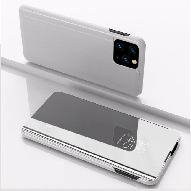 Plated Mirror Horizontal Flip Leather Case with Holder, For Huawei Y5P/Honor 9S, For Huawei Y6P/Honor 9A, For Xiaomi Redmi Note9/Red 10X 5G