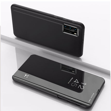 Plated Mirror Horizontal Flip Leather Case with Holder, For Huawei Y5P/Honor 9S, For Huawei Y6P/Honor 9A, For Xiaomi Redmi Note9/Red 10X 5G