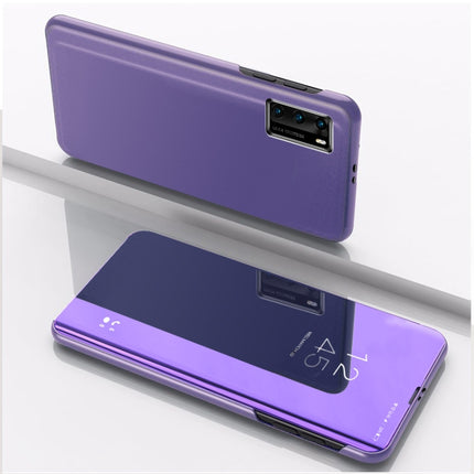 Plated Mirror Horizontal Flip Leather Case with Holder, For Huawei Y5P/Honor 9S, For Huawei Y6P/Honor 9A, For Xiaomi Redmi Note9/Red 10X 5G