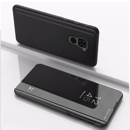 Plated Mirror Horizontal Flip Leather Case with Holder, For Huawei Y5P/Honor 9S, For Huawei Y6P/Honor 9A, For Xiaomi Redmi Note9/Red 10X 5G