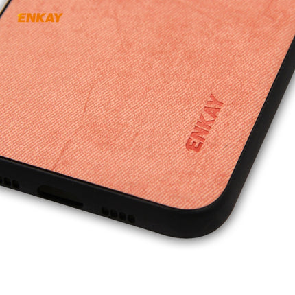 For iPhone 11 Pro Max ENKAY ENK-PC030 Business Series Fabric Texture PU Leather + TPU Soft Slim Case Cover, For iPhone 11 Pro Max