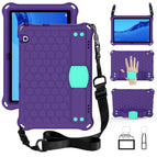 For Huawei Media M5 Lite 8.4/M6 8.4 / Purple+Aqua