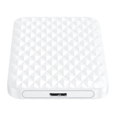 ORICO 2520U3 2.5-Inch Portable Hard Drive Enclosure, White, Black