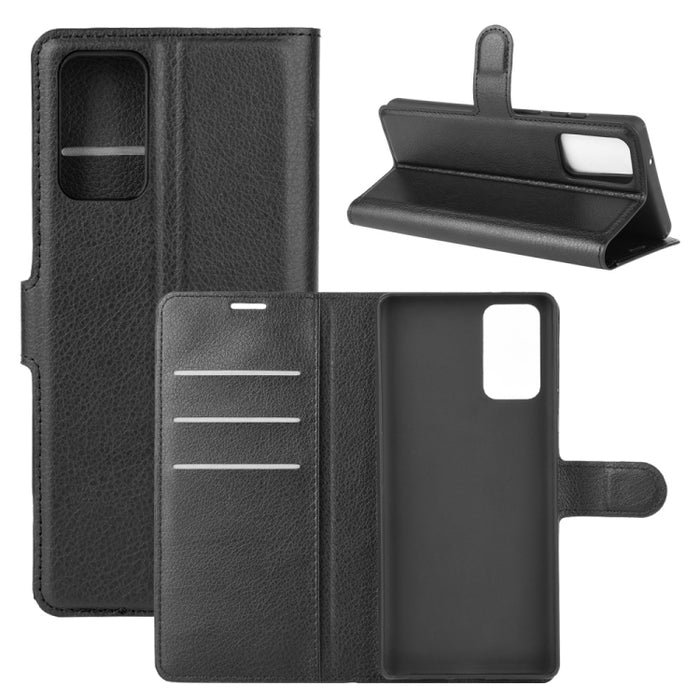 For Samsung Galaxy Note20 Litchi Texture Horizontal Flip Protective Case with Holder & Card Slots & Wallet, For Galaxy Note20