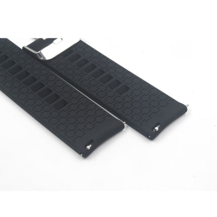 Suitable For Xiaomi Haylou Solar Watch Silicone Strap Length: 21cm, black, white, mazarine, blue, green, orange, red, pink