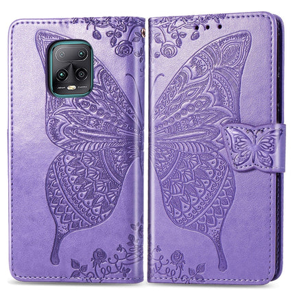 Butterfly Love Flower Embossed Horizontal Flip Leather Case with Bracket / Card Slot / Wallet / Lanyard, For Xiaomi Redmi 10X Pro/10X, For OPPO A52/A72/A92