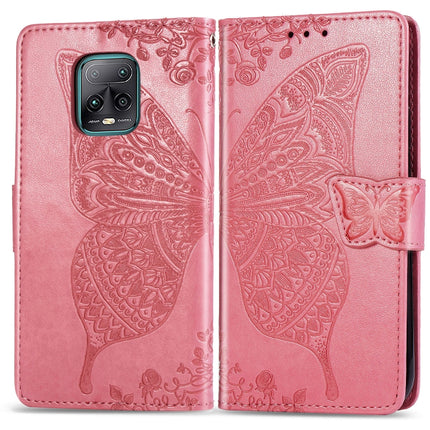 Butterfly Love Flower Embossed Horizontal Flip Leather Case with Bracket / Card Slot / Wallet / Lanyard, For Xiaomi Redmi 10X Pro/10X, For OPPO A52/A72/A92
