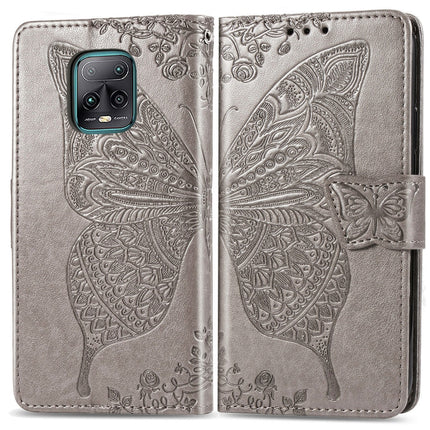 Butterfly Love Flower Embossed Horizontal Flip Leather Case with Bracket / Card Slot / Wallet / Lanyard, For Xiaomi Redmi 10X Pro/10X, For OPPO A52/A72/A92