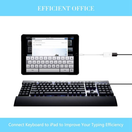 FA-STAR ZS-KL21826 8 Pin to USB 3.0 OTG Adapter, Supports IOS 13 and Above