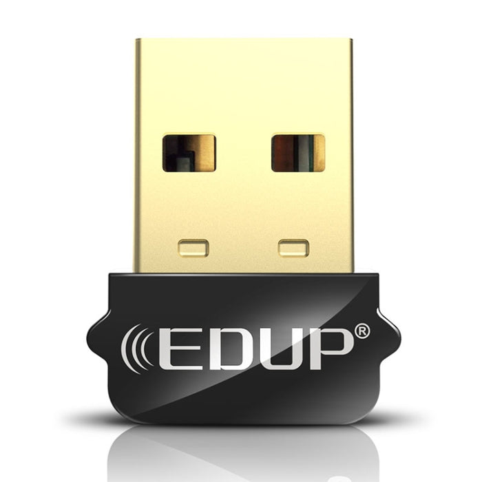 Adaptador WiFi USB EDUP EP-AC1651 de 650 Mbps, banda dual, 5G/2,4 GHz, tarjeta de red inalámbrica externa, receptor WiFi para ordenador portátil, Windows y MacOS