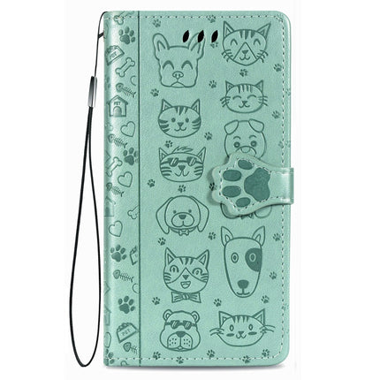 Lovely Cat and Dog Embossing Pattern Horizontal Flip Leather Case , with Holder & Card Slots & Wallet & Cartoon Clasp & Lanyard, For Huawei Y6P, For Huawei Y8P / Enjoy 10s, For Xiaomi Redmi 10X Pro, For Xiaomi Redmi 10X Pro 0, For OPPO A92 / A72 / A52