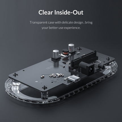 ORICO 6139C3-G2 3.5 inch Transparent USB3.1 Gen2 Type-C Hard Drive Dock