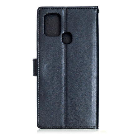 For Samsung Galaxy A21s Crazy Horse Texture Horizontal Flip Leather Case with Holder & Card Slots & Wallet & Photo Frame, For Galaxy A21s