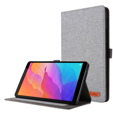 Horizontal Flip TPU + Fabric PU Leather Protective Case with Card, For Huawei MatePad T8