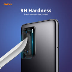 Hat-Prince ENKAY 0.2mm 9H 2.15D Round Edge Rear Camera Lens Tempered Glass Film, For Huawei P40 Pro, For Huawei P40, For Samsung Galaxy S20, For Samsung Galaxy S20+, For Samsung Galaxy S20 Ultra, For OnePlus 8 Pro, For OnePlus 8