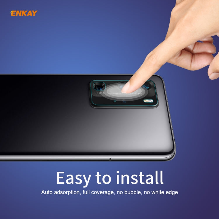 Hat-Prince ENKAY 0.2mm 9H 2.15D Round Edge Rear Camera Lens Tempered Glass Film, For Huawei P40 Pro, For Huawei P40, For Samsung Galaxy S20, For Samsung Galaxy S20+, For Samsung Galaxy S20 Ultra, For OnePlus 8 Pro, For OnePlus 8