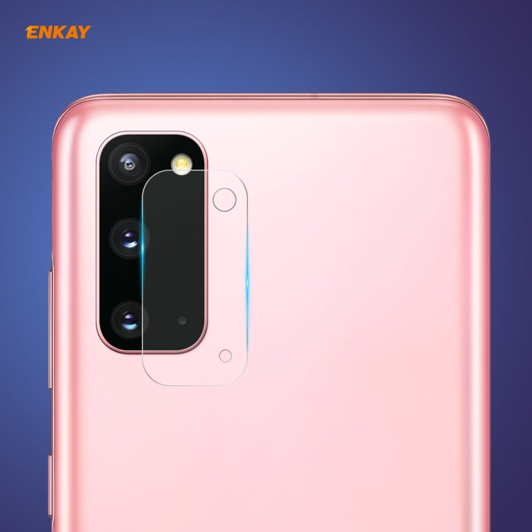 Hat-Prince ENKAY 0.2mm 9H 2.15D Round Edge Rear Camera Lens Tempered Glass Film, For Huawei P40 Pro, For Huawei P40, For Samsung Galaxy S20, For Samsung Galaxy S20+, For Samsung Galaxy S20 Ultra, For OnePlus 8 Pro, For OnePlus 8