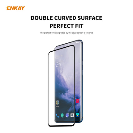 ENKAY Hat-Prince 0.26mm 9H 3D Full Glue Explosion-proof Full Screen Curved Heat Bending Tempered Glass Film, For OnePlus 7 Pro / 7T Pro, For OnePlus 8, For OnePlus 8 Pro, For Xiaomi Note 10 / CC9 Pro, For Xiaomi  10 / 10 Pro, For Huawei Mate 30 Pro(1pc...