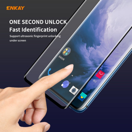 ENKAY Hat-Prince 0.26mm 9H 3D Full Glue Explosion-proof Full Screen Curved Heat Bending Tempered Glass Film, For OnePlus 7 Pro / 7T Pro, For OnePlus 8, For OnePlus 8 Pro, For Xiaomi Note 10 / CC9 Pro, For Xiaomi  10 / 10 Pro, For Huawei Mate 30 Pro(1pc...