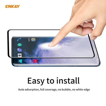 ENKAY Hat-Prince 0.26mm 9H 3D Full Glue Explosion-proof Full Screen Curved Heat Bending Tempered Glass Film, For OnePlus 7 Pro / 7T Pro, For OnePlus 8, For OnePlus 8 Pro, For Xiaomi Note 10 / CC9 Pro, For Xiaomi  10 / 10 Pro, For Huawei Mate 30 Pro(1pc...