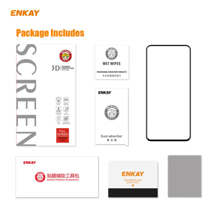 ENKAY Hat-Prince 0.26mm 9H 3D Full Glue Explosion-proof Full Screen Curved Heat Bending Tempered Glass Film, For OnePlus 7 Pro / 7T Pro, For OnePlus 8, For OnePlus 8 Pro, For Xiaomi Note 10 / CC9 Pro, For Xiaomi  10 / 10 Pro, For Huawei Mate 30 Pro(1pc...