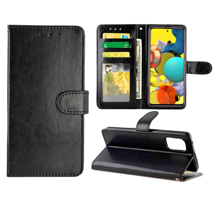 Crazy Horse Texture Leather Horizontal Flip Protective Case with Holder & Card Slots & Wallet & Photo Frame, For Xiaomi Redmi Note 9 Pro/Note 9S, For Xiaomi Redmi Note 9 Pro, For Vivo X30 / X30 Pro, For Samsung Galaxy A51 5G, For Xiaomi Redmi K30 Pro  ...