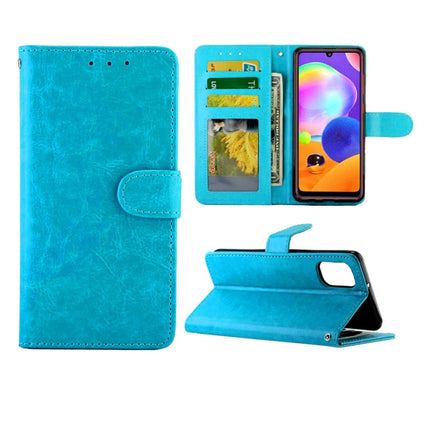 Crazy Horse Texture Leather Horizontal Flip Protective Case with Holder & Card Slots & Wallet & Photo Frame, For Xiaomi Redmi Note 9 Pro/Note 9S, For Xiaomi Redmi Note 9 Pro, For Vivo X30 / X30 Pro, For Samsung Galaxy A51 5G, For Xiaomi Redmi K30 Pro  ...
