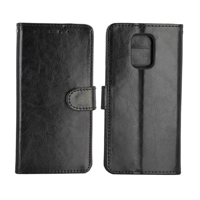 Crazy Horse Texture Leather Horizontal Flip Protective Case with Holder & Card Slots & Wallet & Photo Frame, For Xiaomi Redmi Note 9 Pro/Note 9S, For Xiaomi Redmi Note 9 Pro, For Samsung Galaxy A51 5G, For Xiaomi Redmi K30 Pro, For Samsung Galaxy A71 5...