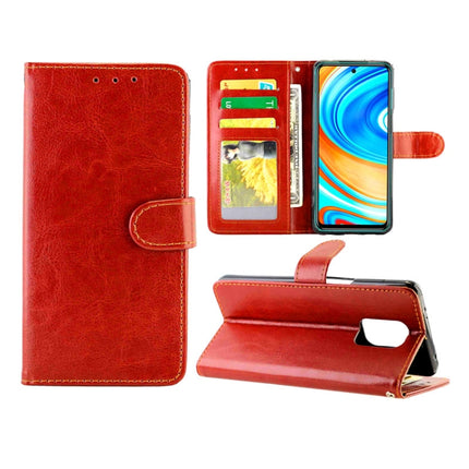 Crazy Horse Texture Leather Horizontal Flip Protective Case with Holder & Card Slots & Wallet & Photo Frame, For Xiaomi Redmi Note 9 Pro/Note 9S, For Xiaomi Redmi Note 9 Pro, For Vivo X30 / X30 Pro, For Samsung Galaxy A51 5G, For Xiaomi Redmi K30 Pro  ...