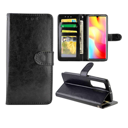 Crazy Horse Texture Leather Horizontal Flip Protective Case with Holder & Card Slots & Wallet & Photo Frame, For OPPO A92s, For Xiaomi Mi Note 10 Lite, For OPPO A52, For Samsung Galaxy Xcover Pro, For Huawei Nova 7 Pro
