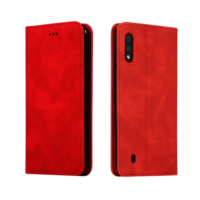 Retro Skin Feel Business Magnetic Horizontal Flip Leather Case, For Samsung Galaxy A01 (EU), For Samsung Galaxy A11 (US), For Samsung Galaxy A21  (EU), For Samsung Galaxy A31