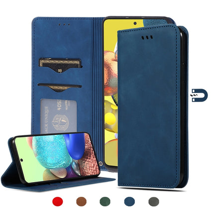 Retro Skin Feel Business Magnetic Horizontal Flip Leather Case, For Samsung Galaxy A41 (EU), For Samsung Galaxy A51 5G, For Samsung Galaxy A71 5G, For Samsung Galaxy Note 10 Lite/A81