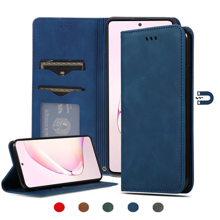Retro Skin Feel Business Magnetic Horizontal Flip Leather Case, For Samsung Galaxy A41 (EU), For Samsung Galaxy A51 5G, For Samsung Galaxy A71 5G, For Samsung Galaxy Note 10 Lite/A81